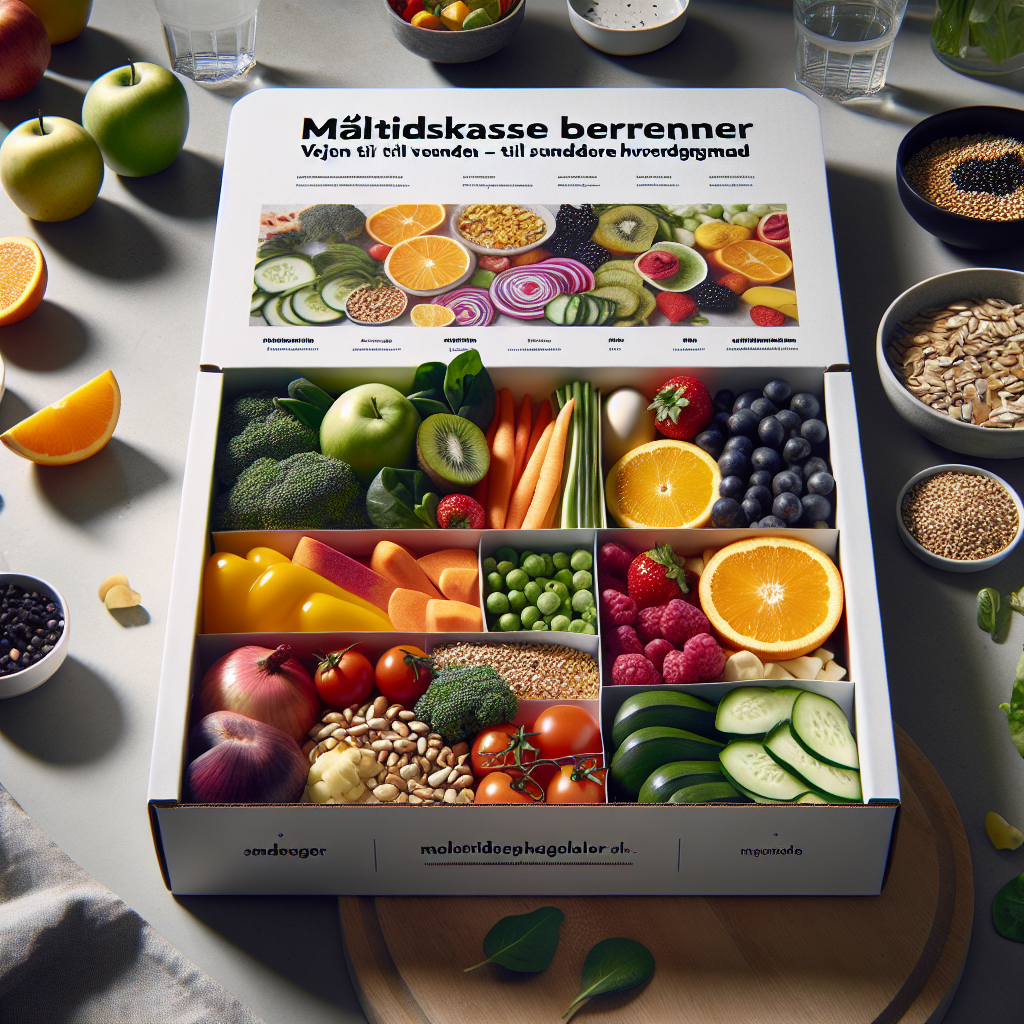 Måltidskasse beregner – vejen til sundere hverdagsmad